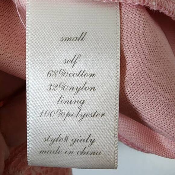 Altar'd State Giuly Pink Lace Dress Small NEW - Picture 6 of 12